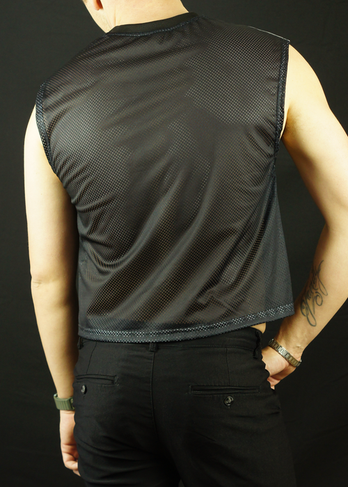 95 MESH TANK (BLACK)