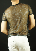 SPARKLY MESH SHIRT