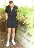 BUTTON UP ROMPER