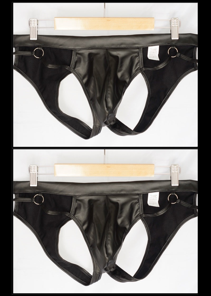 PLEATHER JOCKSTRAP