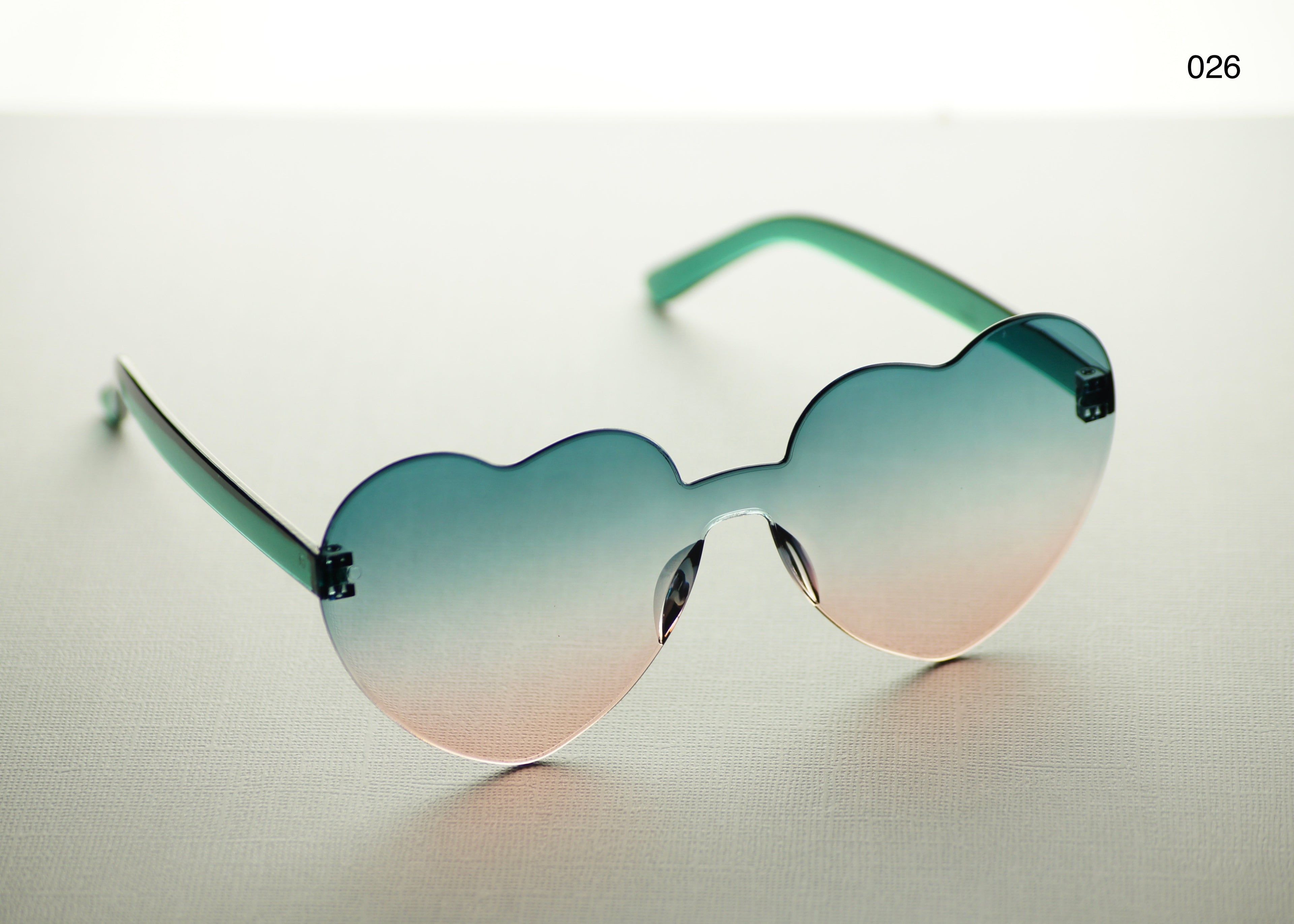 HEART SHAPE GLASSES (MULTIPLE COLOURS)