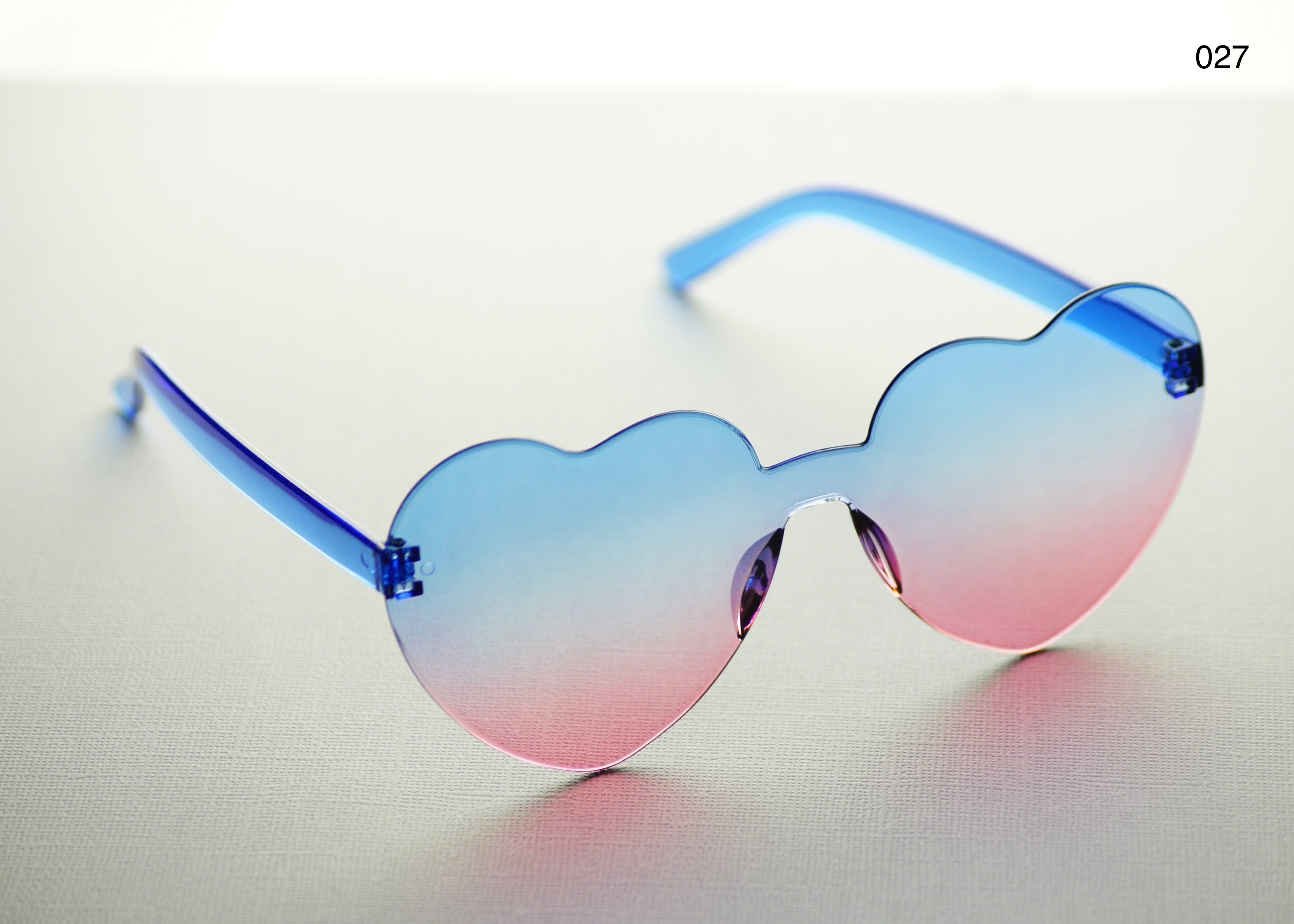 HEART SHAPE GLASSES (MULTIPLE COLOURS)