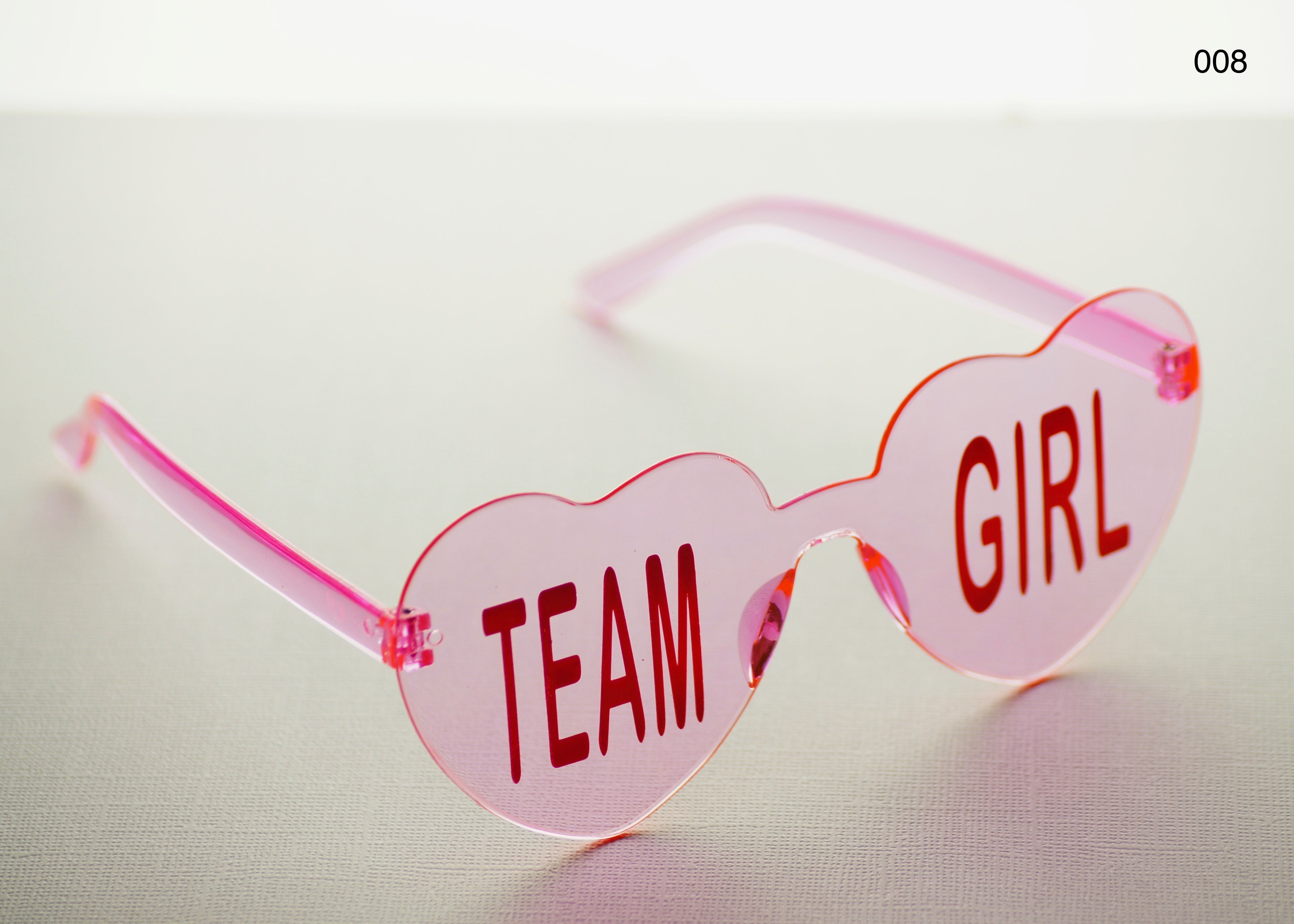 HEART SHAPE GLASSES (MULTIPLE COLOURS)